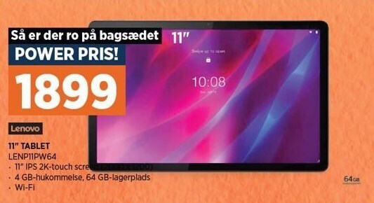 Power 11" Tablet tilbud
