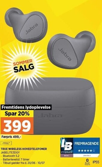 Power True Wireless hovedtelefoner tilbud