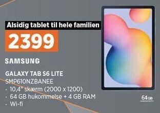 Galaxy Tab S6 Lite