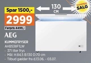 Power Kummefryser tilbud