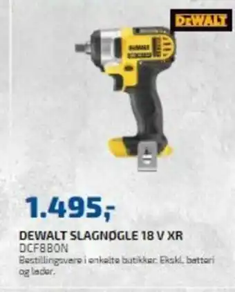 Davidsen Dewalt Slagnogle 18 V XR tilbud