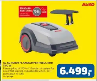 Davidsen AL-Ko Robot Plæneklipper Robolinho 1150W tilbud