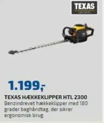 Davidsen Texas Hækkeklipper HTL 2300 tilbud