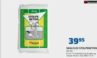 Davidsen Skalflex Stolpebeton tilbud
