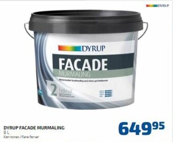 Davidsen Dyrup Facade Murmaling tilbud