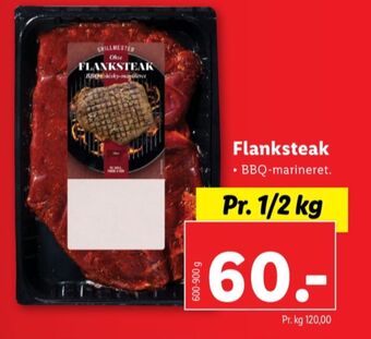 Lidl Grillmester flanksteak tilbud