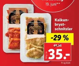 Lidl Grillmester kalkunschnitzler tilbud