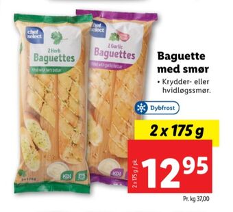 Lidl Chef select baguettes tilbud