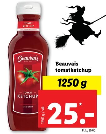 Lidl Beauvais ketchup tilbud