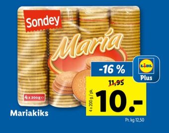 Lidl Sondey kiks tilbud