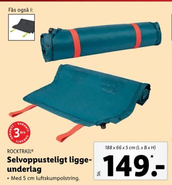 Lidl Rocktrail liggeunderlag tilbud