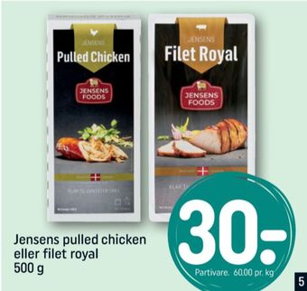 REMA 1000 Jensens pulled chicken tilbud