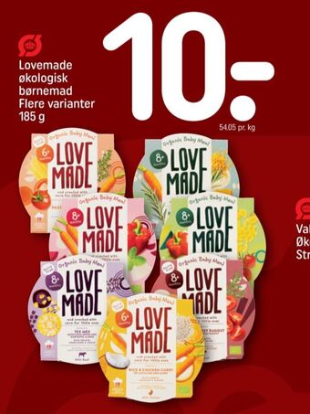 REMA 1000 Lovemade babymad tilbud