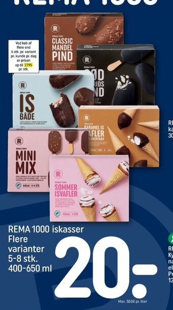 Rema 1000 isvafler