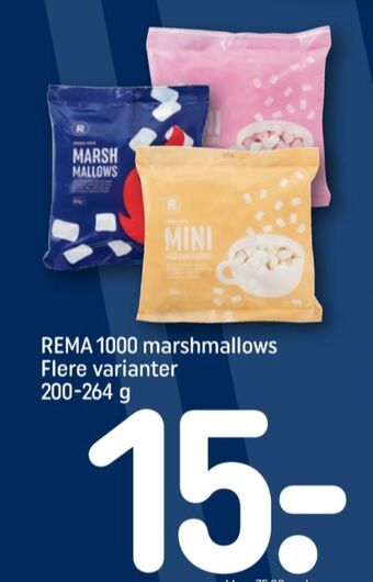 Rema 1000 marshmallows