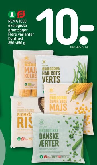 REMA 1000 Rema 1000 grøntsager tilbud