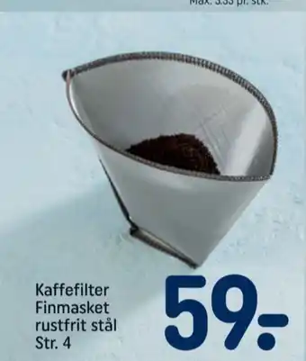 REMA 1000 Ukendt kaffefilter tilbud