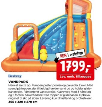 jem & fix Bestway badebassin tilbud