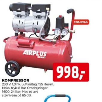 jem & fix Airplus kompressor tilbud