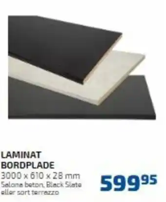 Laminat Bordplade