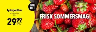 Citti Tyske jordbær tilbud