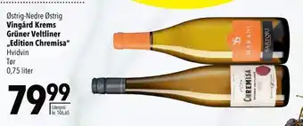 Vingård Krems Grüner Veltliner 'Edition Chremisa'