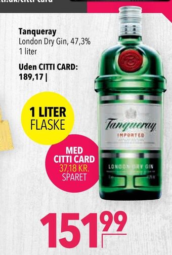 Citti Tanqueray tilbud