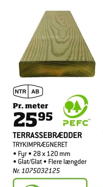 Bygma Terrassebrædder tilbud