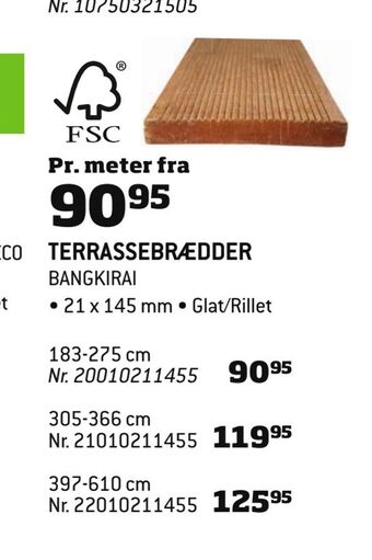 Terrassebrædder