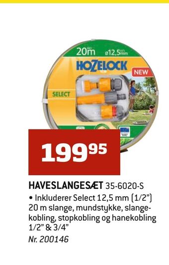 Haveslangesæt 35-6020-s