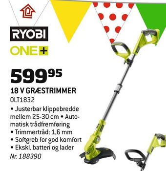 Bygma 18 v græstrimmer tilbud