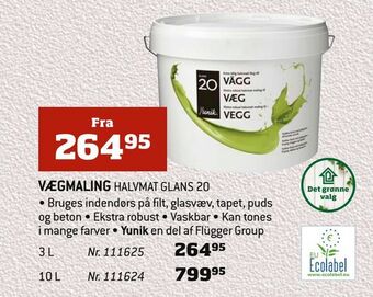Bygma Vægmaling tilbud
