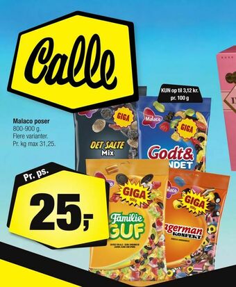 Calle Malaco poser tilbud