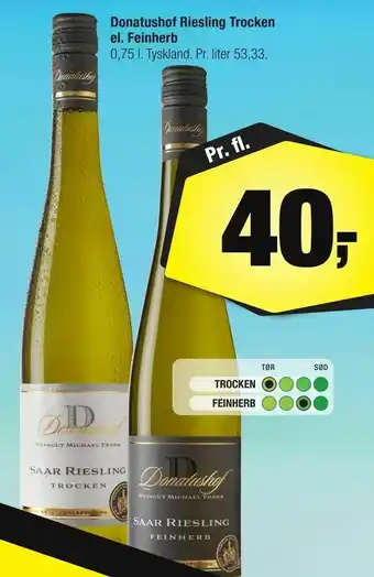 Donatushof Riesling Trocken el. Feinherb
