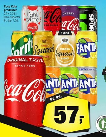 Calle Coca Cola produkter tilbud