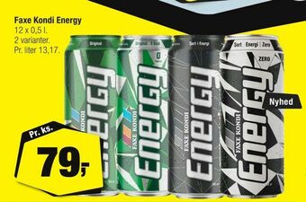 Calle Faxe Kondi Energy tilbud