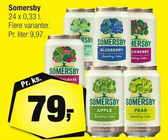 Calle Somersby tilbud