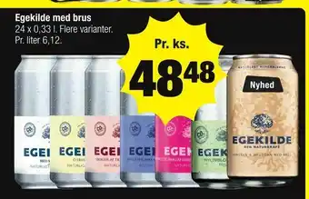 Calle Egekilde med brus tilbud