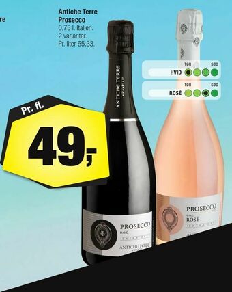 Calle Antiche Terre Prosecco tilbud