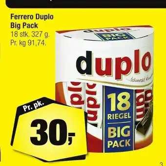 Calle Ferrero Duplo Big Pack tilbud