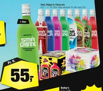 Calle Små, Flügel el. Party mix tilbud