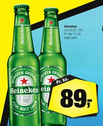 Calle Heineken tilbud