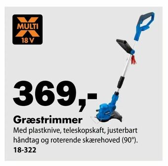 Biltema Græstrimmer tilbud