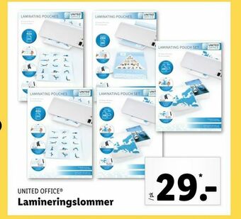Lamineringslommer