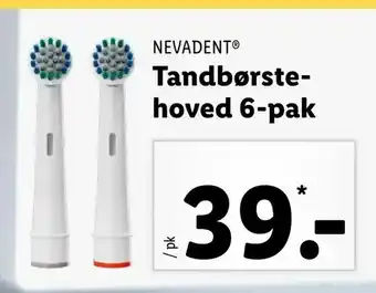 Tandbørstehoved 6-pak