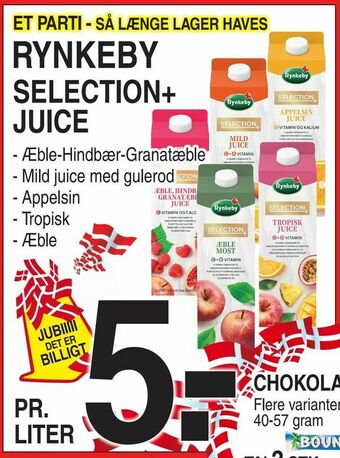 ABC Lavpris Rynkeby selection+ juice tilbud