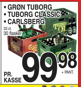 ABC Lavpris Grøn tuborg • tuborg classic • carlsberg tilbud