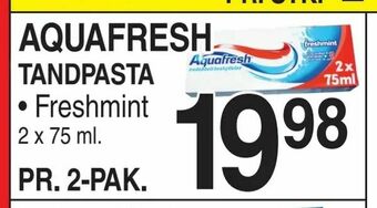 ABC Lavpris Aquafresh tandpasta tilbud