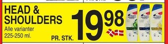 ABC Lavpris Head & shoulders tilbud