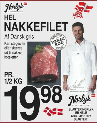 ABC Lavpris Nakkefilet tilbud